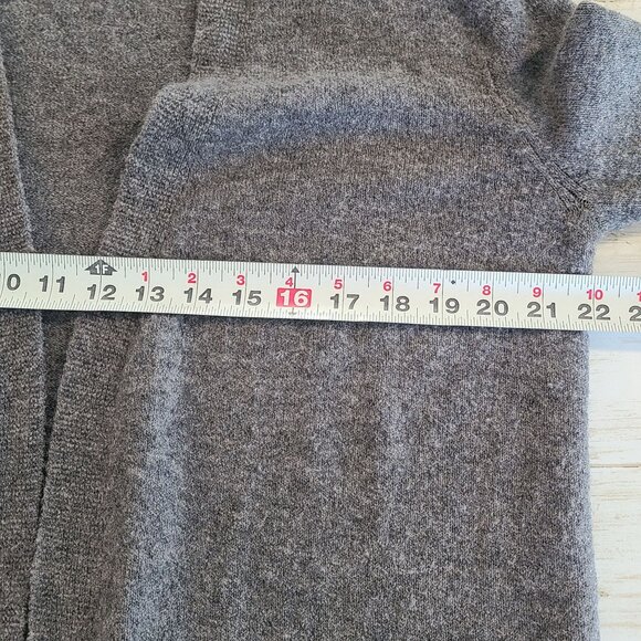 Madewell Open Front Wool Alpaca Blend Walker Sweater Cardigan Cozy Womens Small - Picture 6 of 8